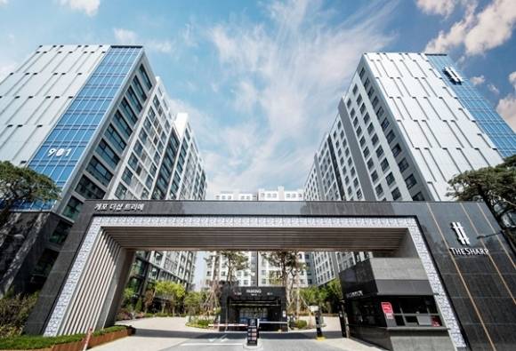 서울 강남구 개포동 더샵트리에 전경 서울시 리모델링 주택조합협의회 제공