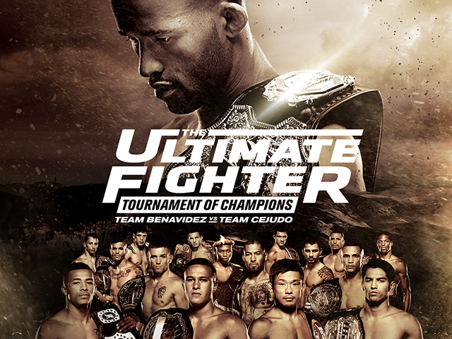 2016년 종합격투기 리얼리티프로그램 The Ultimate Fighter 시즌24는 UFC 플라이급 챔피언 디미트리어스 존슨(위) 타이틀 9차 방어전 상대가 되기 위해 경쟁하는 다른 단체 최강자 16명의 경쟁을 다뤘다. 사진=Amazon Prime