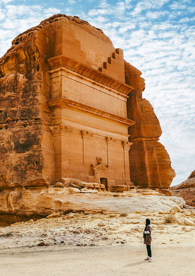 알울라 '헤그라'의 나바테아인 무덤들
