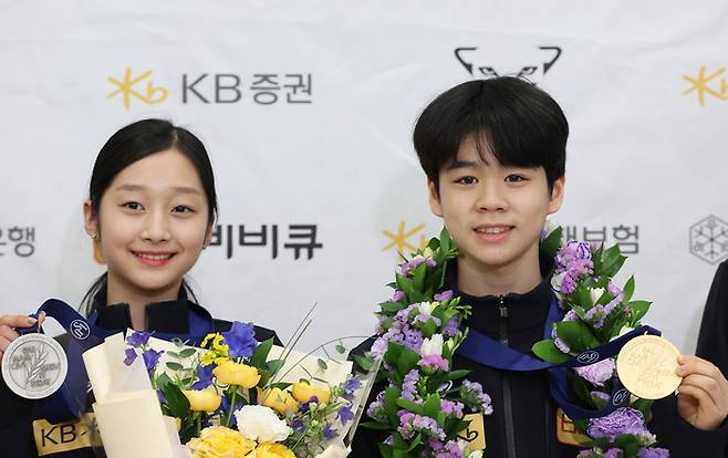 신지아(왼쪽)-서민규(오른쪽). 연합뉴스