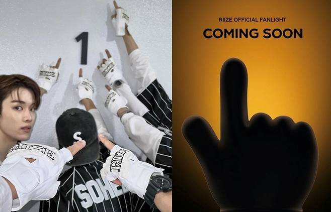 (좌)라이즈 인스타그램(@riize_official). (우)라이즈 공식 X 계정(@RIIZE_official)