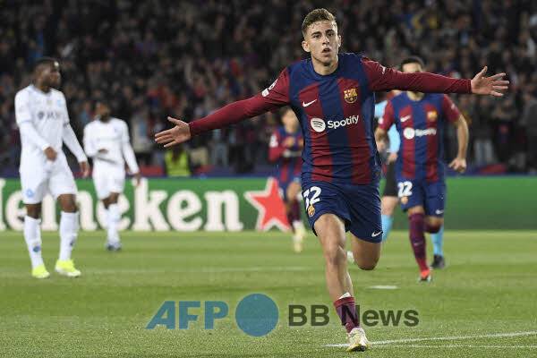 선제골을 넣은 페르민 로페스. ⓒAFPBBNews = News1