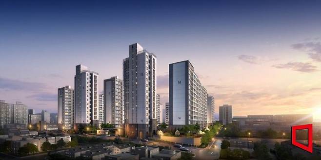 '더샵둔촌포레' 투시도