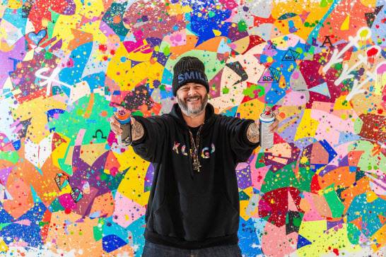 그래피티 아티스트 시릴 콩고(사진=뮤지엄 웨이브).