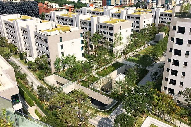 서울 용산구 한남동 나인원한남 전경. /롯데건설 제공