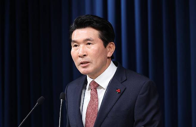 황상무 시민사회수석비서관. 연합뉴스