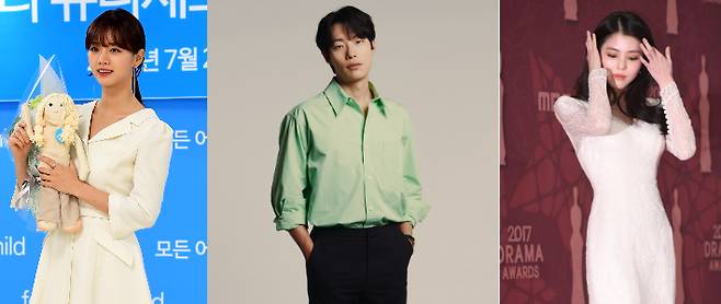 가수 겸 배우 혜리, 배우 류준열, 한소희. 황진환 기자, 씨제스 스튜디오 제공, 자료사진