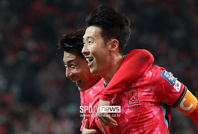 ▲ 손흥민 주민규 ⓒ곽혜미 기자