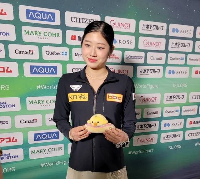 세계선수권대회에서 맹활약한 이해인. 사진(대한빙상경기연맹 공동취재단)=연합뉴스