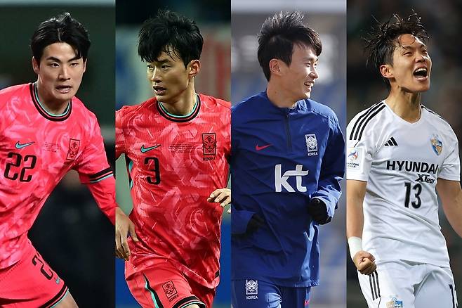 설영우, 김진수, 김문환, 이명재(왼쪽부터). 사진｜스포츠동아DB, 한국프로축구연맹