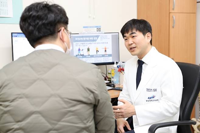 중앙대병원 재활의학과 이병찬 교수.