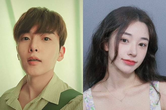▲ 슈퍼주니어 려욱(왼쪽), 아리. 출처| 려욱, 아리 인스타그램
