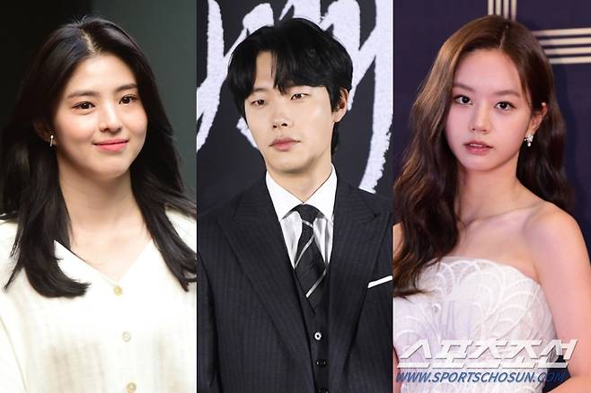 한소희, 류준열, 혜리(왼쪽부터). 스포츠조선DB