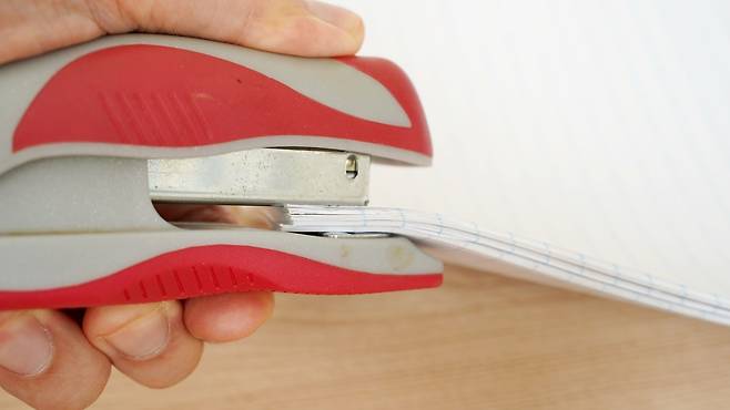 스테이플러 두꺼운 종이