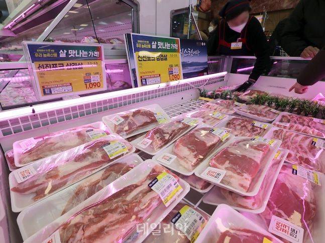 지난 한돈 할인행사 모습. ⓒ데일리안DB