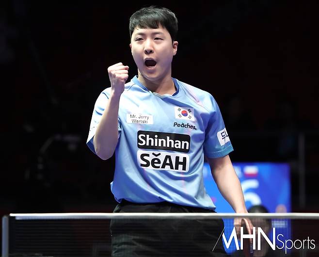 한국 남자탁구 임종훈ⓒMHN스포츠 박태성 기자