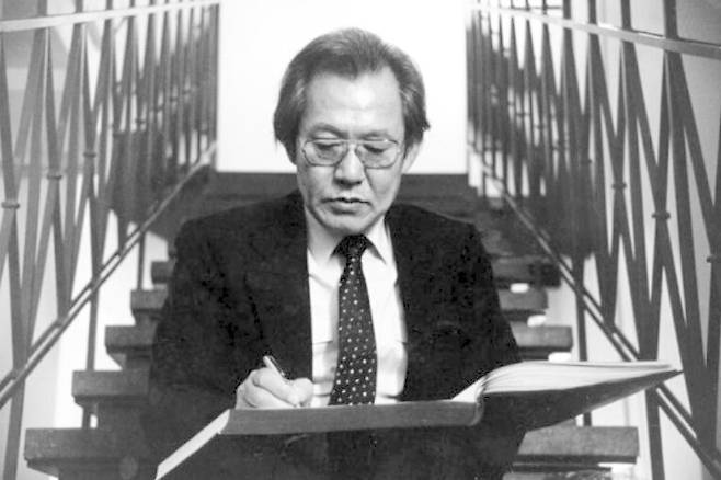 윤이상 선생의 생전 모습