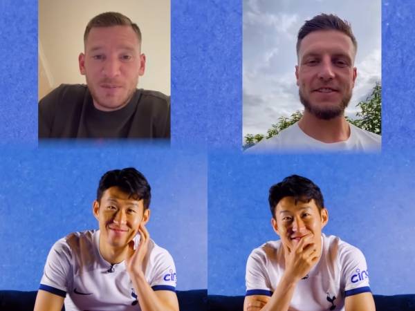 손흥민의 절친으로 유명했던 옛 동료들이 손흥민의 400경기 출장을 축하했다. 해리 케인, 델레 알리, 크리스티안 에릭센 등 토트넘 홋스퍼 시절 손흥민과 절친한 관계를 유지했던 선수들이 손흥민의 400경기 출전 달성을 축하하기 위해 영상을 보냈다. 손흥민은 흐뭇한 영상으로 동료들의 메시지를 지켜봤다. 사진 토트넘 홋스퍼