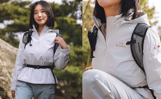 아이더 에어로 하이크 윈드스토퍼 방풍 자켓.ⓒ아이더