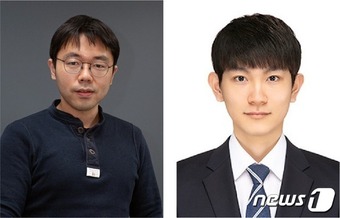 KAIST 바이오및뇌공학과 장무석 교수(왼쪽)와 송국호 박사과정. /뉴스1
