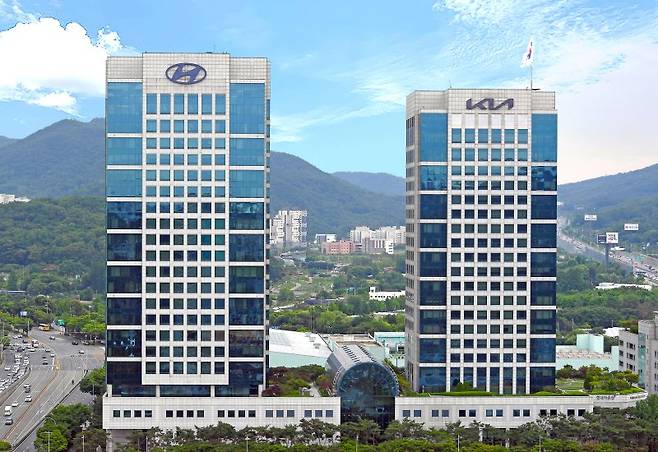 서울 서초구 양재동에 있는 현대자동차그룹 사옥. 뉴시스