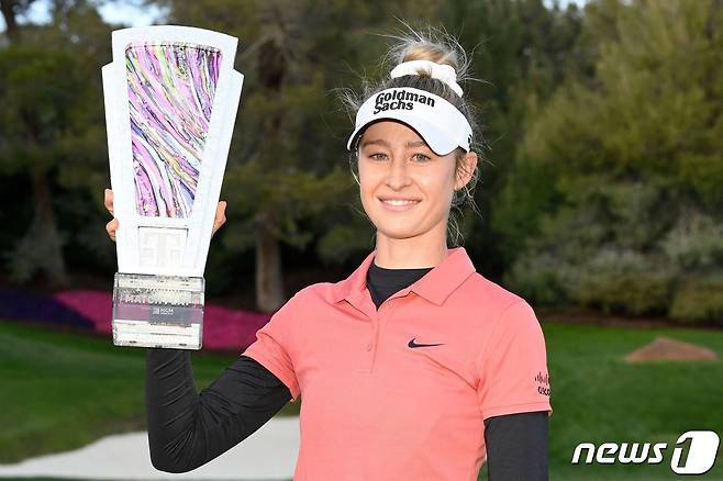 미국여자프로골프(LPGA) 4연속 우승을 차지한 넬리 코다. ⓒ AFP=뉴스1