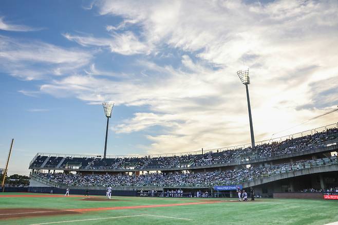 지난해 8월3일 2023 KBO리그 KIA와 삼성의 경기가 포항구장에서 열렸다. 사진 | 삼성 라이온즈