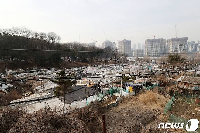 서울 강남구 구룡마을. 2023.2.7/뉴스1 ⓒ News1 박세연 기자