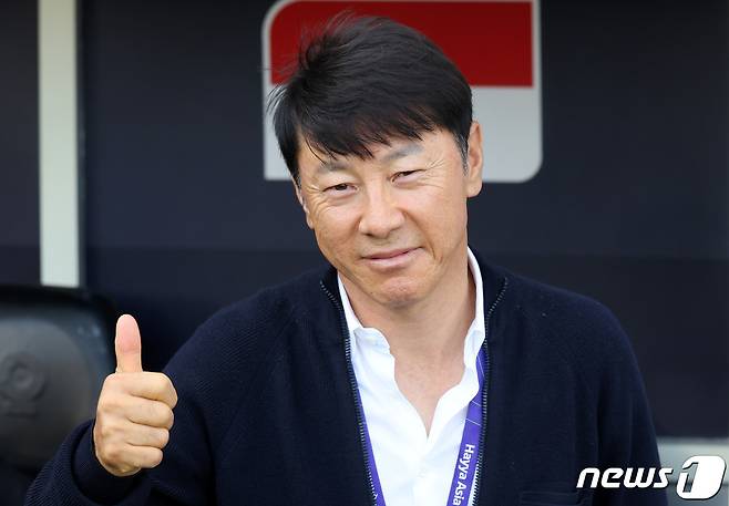 한국을 상대하게 된 신태용 인도네시아 U23 대표팀 감독 2024.1.28/뉴스1 ⓒ News1 김성진 기자