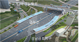 고속도로 내 소규모환승시설 구상도/제공=국토교통부