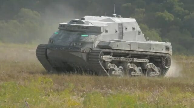 DARPA가 12톤 오프로드 자율주행 탱크의 테스트 영상을 공개했다. (사진=DARPA)