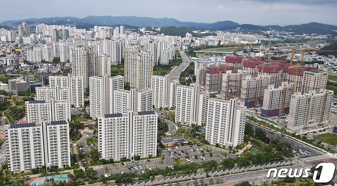 대전지역 아파트 모습. 2022.9.1/뉴스1 ⓒ News1 김기태 기자