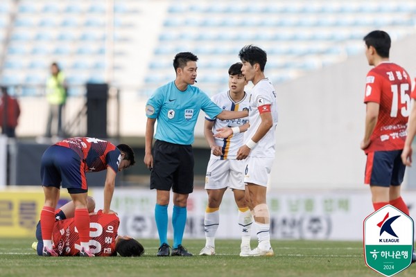 안영규(광주FC). 한국프로축구연맹