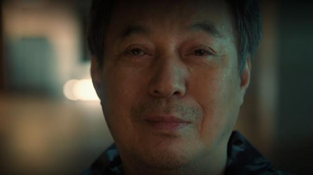 드라마 '눈물의 여왕'에서 홍 회장(김갑수)의 마지막 모습. tvN 영상 캡처