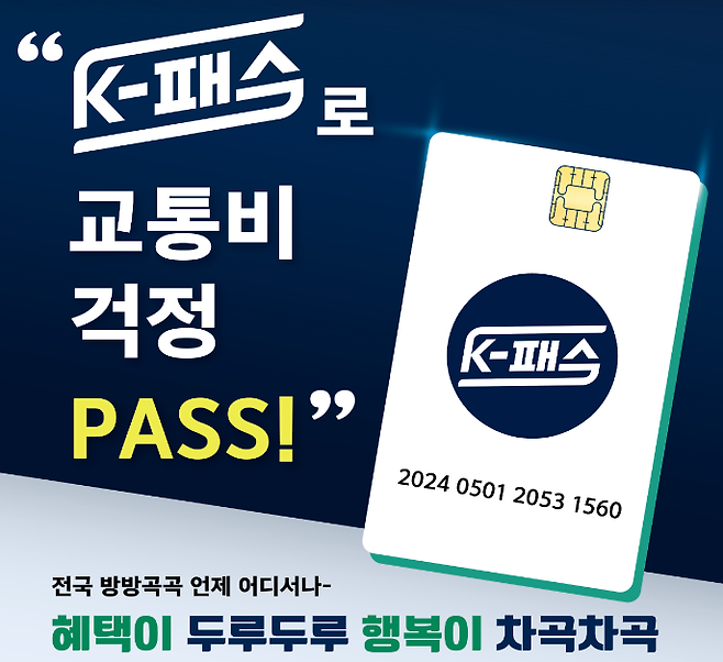 K-패스 홍보 포스터. 사진제공=국토교통부