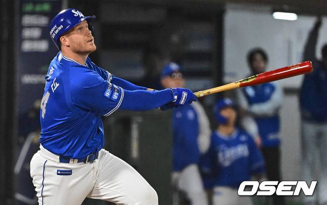 삼성 라이온즈 데이비드 맥키넌. /OSEN DB