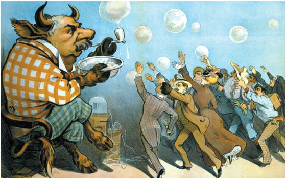 우도 케플러 '월스트리트의 거품-늘 변함없이'(1901)