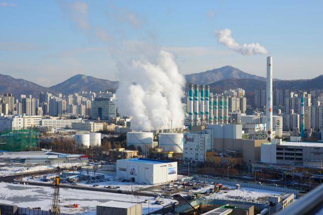 경기 안양시 열병합발전소. 게티이미지뱅크