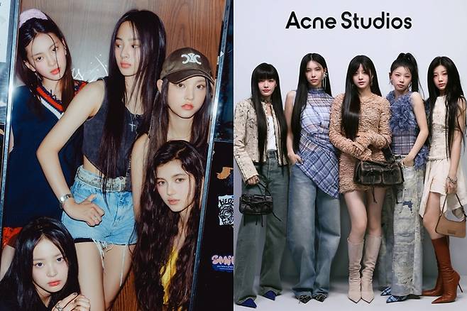 왼쪽부터 뉴진스, 아일릿. 어도어, 빌리프랩 제공