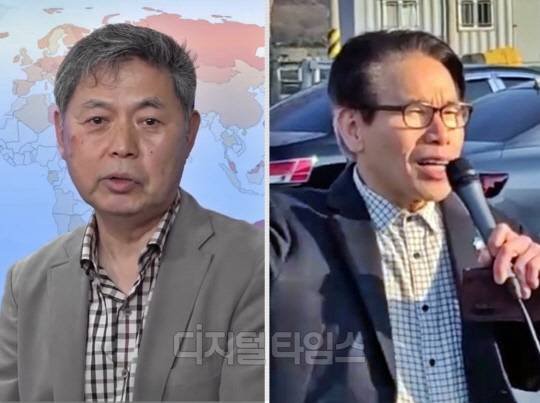 사단법인 '사실과 과학 네트웍'의 조기양 공동대표와 최영대 공동대표.