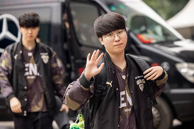 젠지 탑 라이너 ‘기인’ 김기인. 사진 | 라이엇 게임즈