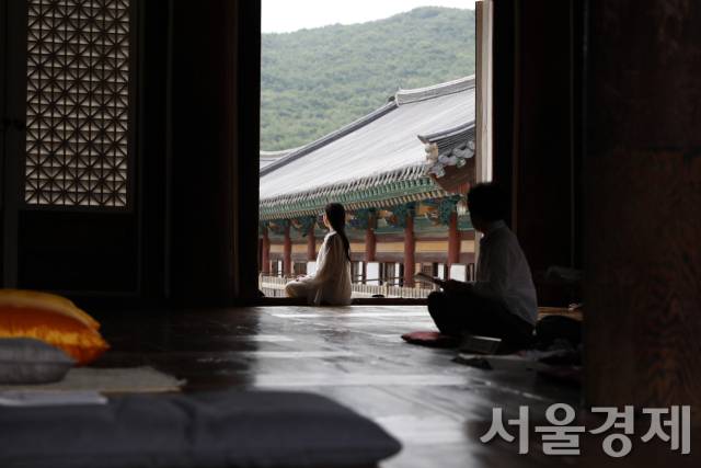 ‘산사에서 나를 찾다’ 프로그램. 사진 제공=국가유산청
