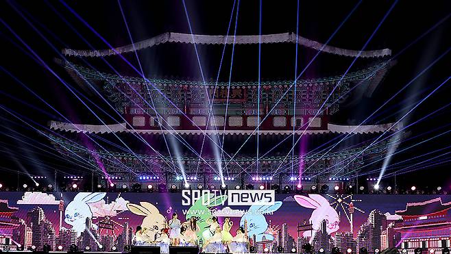 ▲ 뉴진스 경복궁 ⓒ곽혜미 기자