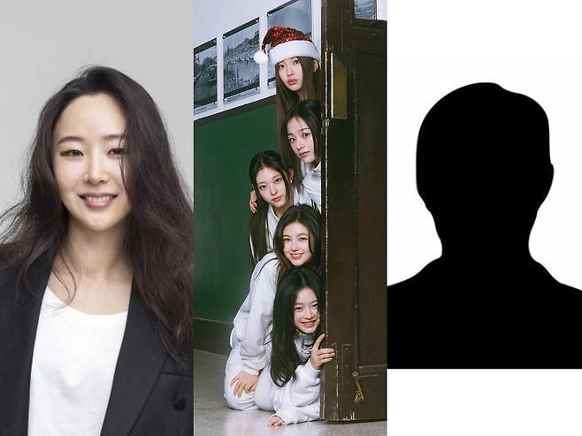 민희진 어도어 대표, 그룹 뉴진스. 사진=어도어 제공, 텐아시아 사진 DB