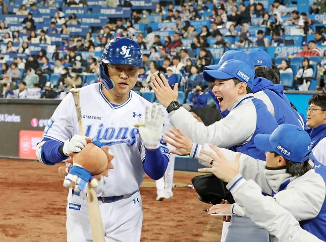 ▲오재일 ⓒ삼성 라이온즈