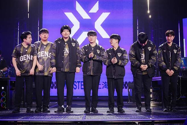 발로란트 마스터스 상하이에 출전 중인 젠지 선수단. 사진 | 라이엇 게임즈