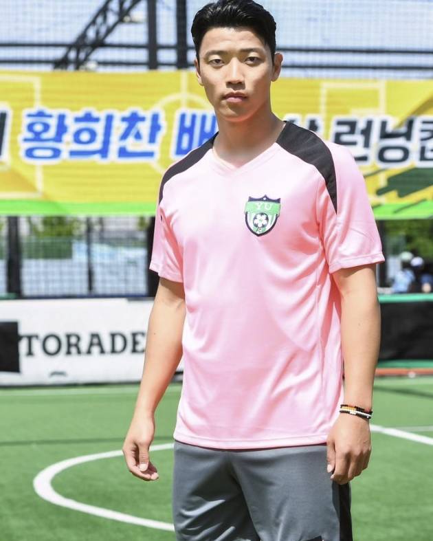 ▲ 황희찬. 출처| 런닝맨 인스타그램