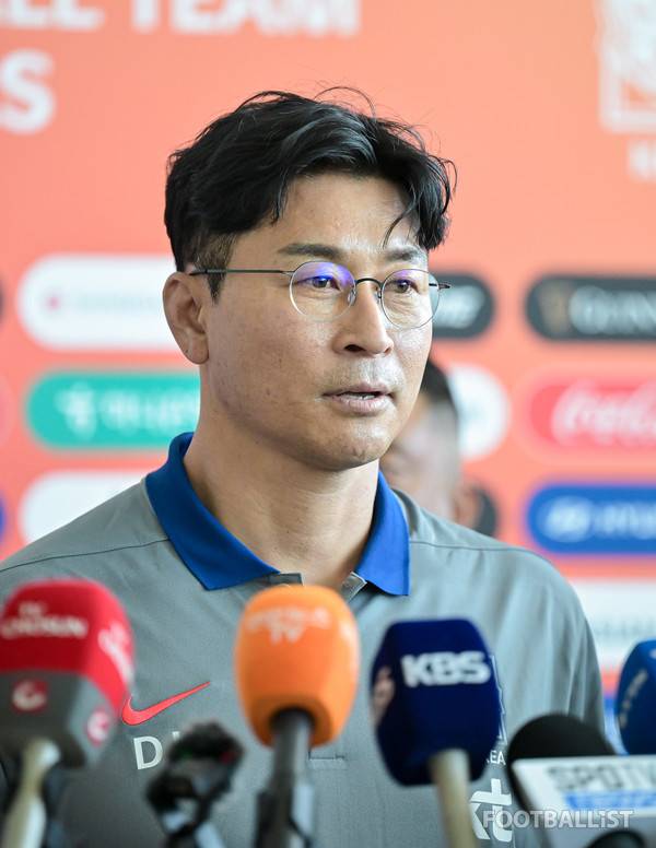 김도훈 남자 축구대표팀 감독. 서형권 기자