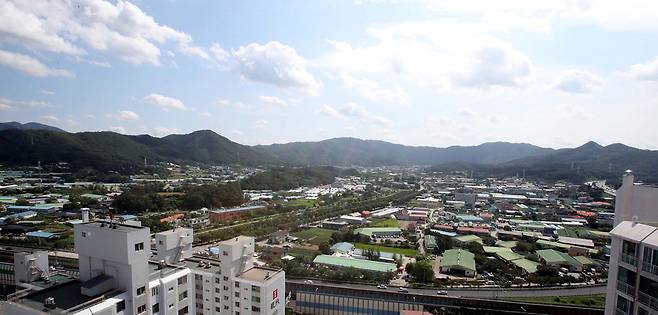 3기 신도시 하남 교산지구 예정지 전경. 매경DB
