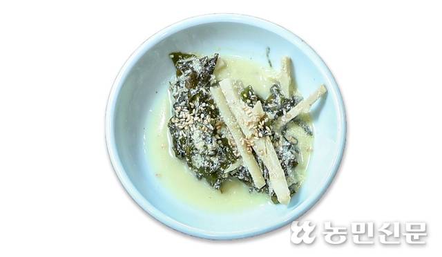 죽순들깨볶음.
